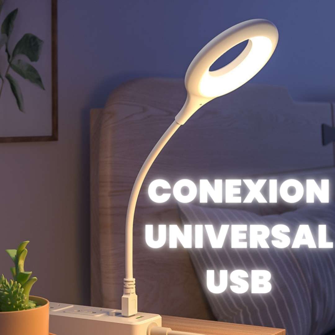 Lámpara de Luz Nocturna Inteligente USB | Control por Voz