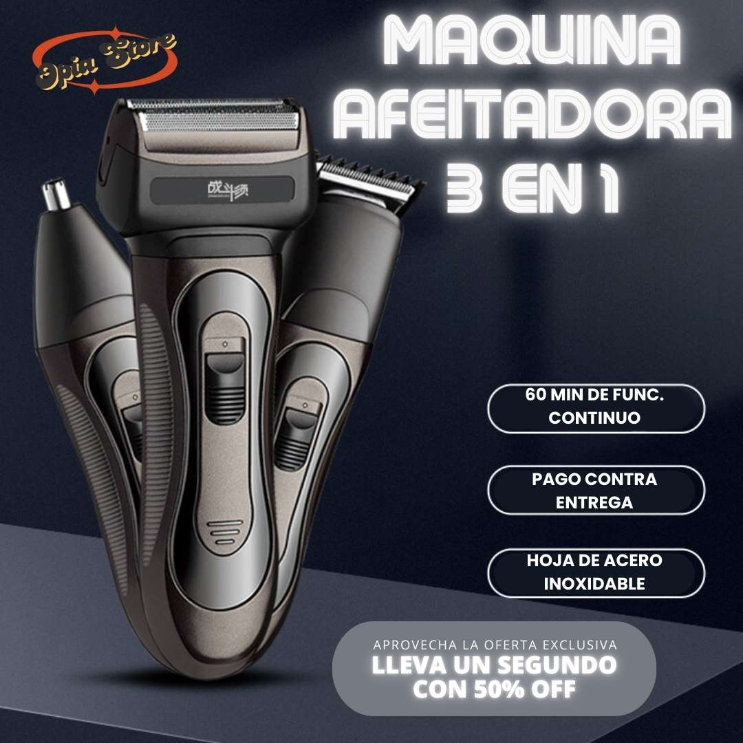 MAQUINA 3 EN 1 | PERFILA TU ESTILO PERSONAL