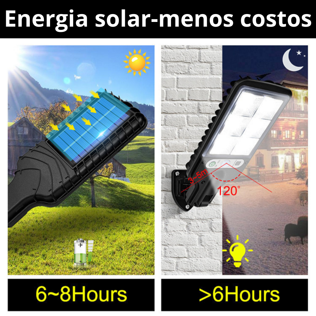 Luz Solar LED | ILUMINACION EXTERIOR