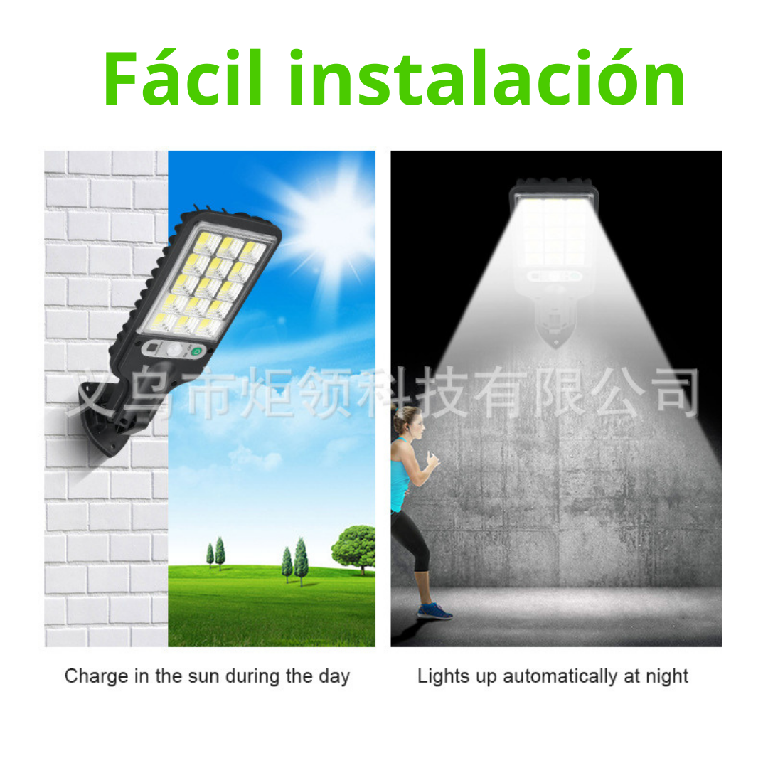 Luz Solar LED | ILUMINACION EXTERIOR